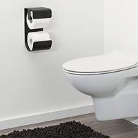 Sealskin Toiletrolhouder dubbel Brix Zwart - thumbnail