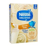 Nestle Baby Cereals Rijst Vanille Glutenvrij Granen Baby +6 Maanden 250g - thumbnail