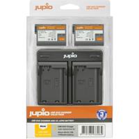 Jupio Value Pack: 2x Battery EN-EL15B 1700mAh + USB Dual Charger - thumbnail