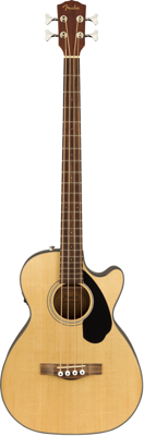 Fender CB-60SCE Bass, Natural
