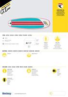 Bestway stand up paddleboard hydro-force compact surf 8 243x57x7 cm - thumbnail