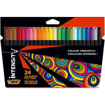 Bic viltstift Intensity Up, etui van 24 stuks