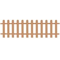 HKC Hek 200x60 cm van hout-kunststof-composiet - thumbnail