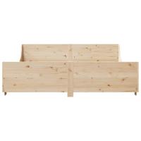 Bedframe zonder matras massief grenenhout 200x200 cm - thumbnail