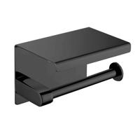 Best Design Toiletrolhouder Moya Telefoonhouder 13.5x10 cm Gunmetal - thumbnail