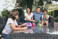 Lenco SCD-24 Draagbare Radio CD-Speler Paars/Zilver - thumbnail