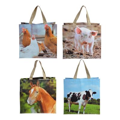 Esschert Design Boodschappentas boerderijdieren