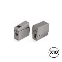 Snelsluiting Wago 8 x 20,4 x 15,5 mm 2,5 mm Verbindingen x 2 (10 Stuks) - thumbnail