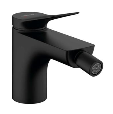 Hansgrohe Bidetmengkraan Vivenis met Trekwaste Mat Zwart