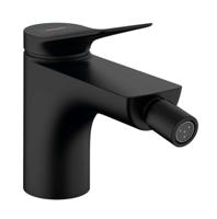Hansgrohe Bidetmengkraan Vivenis met Trekwaste Mat Zwart - thumbnail