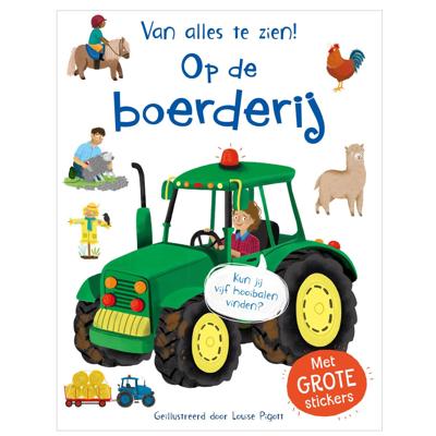 Rebo Publishers Op de boerderij - van alles te zien