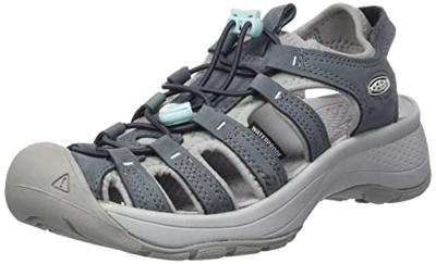 Keen Astoria West Leather Dames Sandaal Magnet/Vapor 10,5