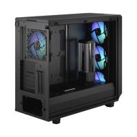 Fractal Design Meshify 2 RGB Black TG Light Tint midi tower behuizing - thumbnail