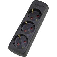 AS Schwabe 11732 Stekkerdoos Zwart 1 stuk(s) - thumbnail