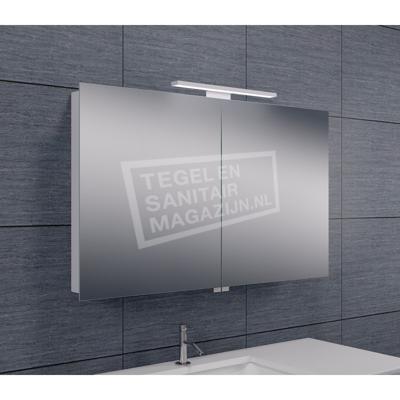 Wiesbaden Luxe spiegelkast +Led verlichting 100x60x14 cm