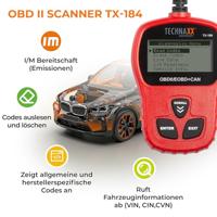 Technaxx TX-184 OBD II diagnosetool - thumbnail