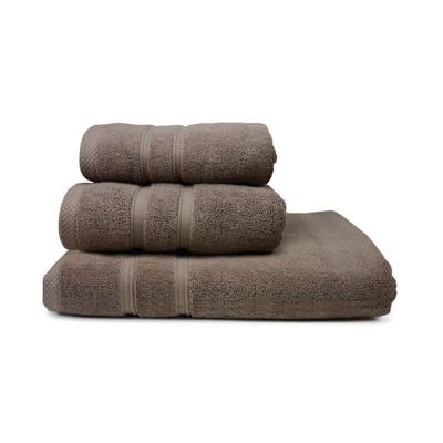 The One Handdoek Ultra Deluxe 70 x 140 cm 675 gr Taupe