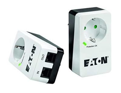 Eaton PB1TD Overspanningsbeveiliging 1 AC-uitgang(en) 220-250 V Zwart, Wit Eaton PB1TD Overspanningsbeveiliging 1 AC-uitgang(en) 220-250 V Zwart, Wit