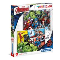 Clementoni puzzel the avengers, 2x60st. - thumbnail