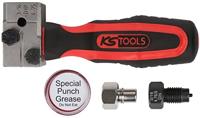 KS Tools 122.1215 FLAREFIXeco 4,75 mm universele remleidingbeurzenset, 4-delig - thumbnail
