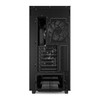 Sharkoon rebel c70g rgb midi tower behuizing (zwart/houtkleur | 2x usb-a | 1x usb-c | rgb | tempered glass) - thumbnail