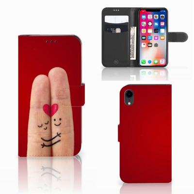 Apple iPhone Xr | Wallet Case | met Pasjes | Liefde - Origineel Romantisch Cadeau