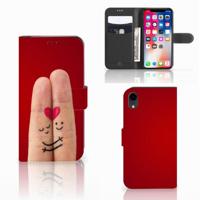Apple iPhone Xr | Wallet Case | met Pasjes | Liefde - Origineel Romantisch Cadeau - thumbnail