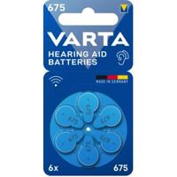 Varta Knoopcel ZA675 1.4 V 6 stuk(s) Zink-lucht Hearing Aid Batteries 675 Bli 6 - thumbnail