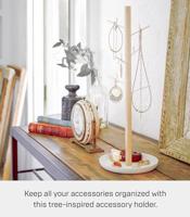 Yamazaki Tosca Sieradenboom - Wit - thumbnail