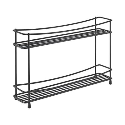 Metaltex kumino kruidenrek mat zwart/metaal