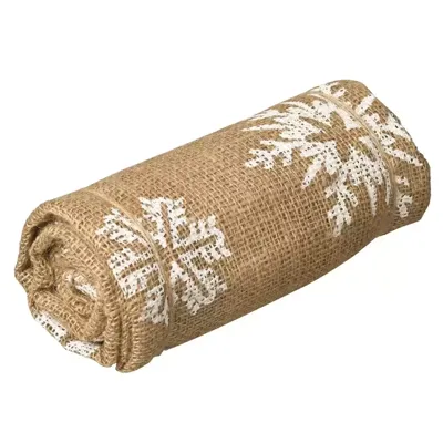 NATURE Afdekhoes jute met koord - Naturel