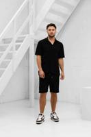 Croyez Ribbed Zomerset Heren Zwart - Maat S - Kleur: Zwart | Soccerfanshop - thumbnail