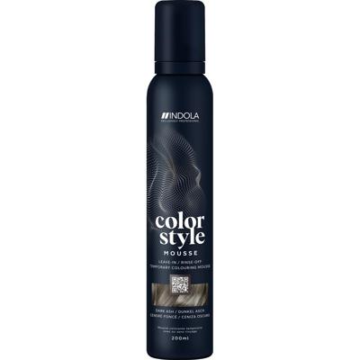 Indola Profession Color Style Mousse Dark Ash 200ml Indola Profession Color Style Mousse Dark Ash 200ml
