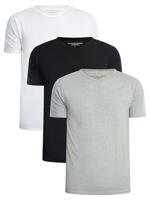 Tommy Hilfiger 3-pak Heren Katoenen T-Shirt V-hals - Basic ondershirts korte mouw - Ronde hals - Copy - thumbnail