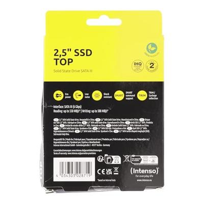Intenso Top Performance 1 TB SSD harde schijf (2.5 inch) SATA 6 Gb/s Retail 3812460 Intenso Top Performance 1 TB SSD harde schijf (2.5 inch) SATA 6 Gb/s Retail 3812460