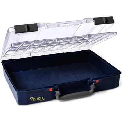 raaco CarryLite 80 5x10-0/DLU Assortimentskoffer (l x b x h) 330 x 413 x 81 mm Aantal vakken: 0 Inhoud 1 stuk(s)