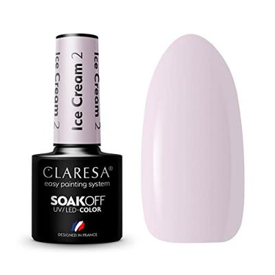 Claresa uv/led gellak 5ml ice cream 2 Claresa uv/led gellak 5ml ice cream 2