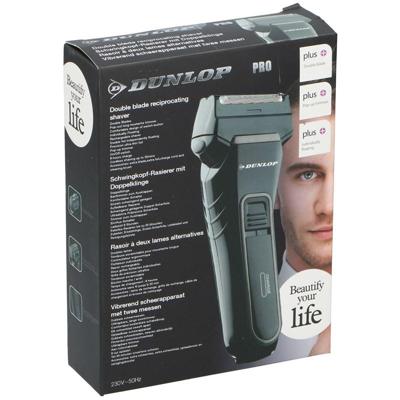 Dunlop Oplaadbaar Scheerapparaat - Dubbele scheermessen Dunlop Oplaadbaar Scheerapparaat - Dubbele scheermessen