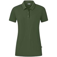 JAKO C6321D Polo Organic Stretch Dames - Olijf - 46 - thumbnail