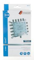 Schwaiger SEW58 531 Satelliet multiswitch Ingangen (satelliet): 5 (4 satelliet / 1 terrestrisch) Aantal gebruikers: 8 Standby-functie - thumbnail