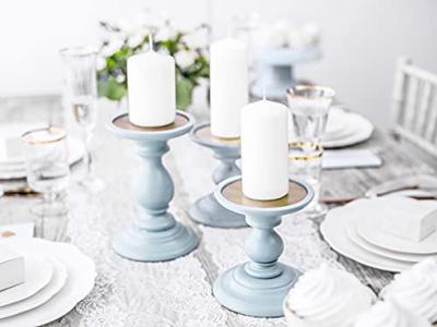 Stompkaarsen Mat Wit 12cm (6st)