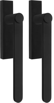 Formani Bertram Beerbaum TENSE BB231PAY hefschuifdeurbeslag PC69paarsgewijs - mat zwart