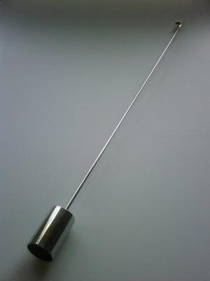 knijpstandaard 40 cm cilindervoet