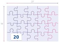 Clementoni legpuzzel super color disney stitch, 2x20st. - thumbnail