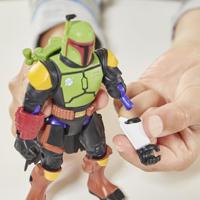 MixMashers Star Wars, aanpasbaar Boba Fett-beeldje om te mixen en matchen met accessoires - thumbnail