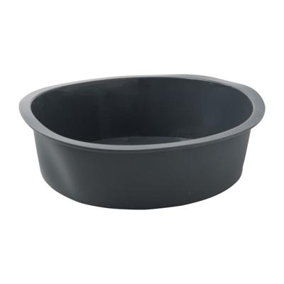 Taartvorm siliconen rond - grijs - ø23x5 cm Taartvorm siliconen rond - grijs - ø23x5 cm