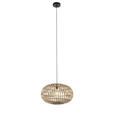 QAZQA Oosterse hanglamp bamboe 44 cm - Amira QAZQA Oosterse hanglamp bamboe 44 cm - Amira