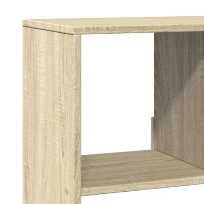 Boekenkast 100x33x125,5 cm bewerkt hout sonoma eikenkleurig - thumbnail