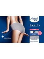 4-pack dames Basic Midi slips - Blue Summer - katoenen dames heup onderbroeken - thumbnail