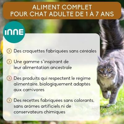 Nutrivet Inne Cat Adult kip kattenvoer 2 x 6 kg - thumbnail
